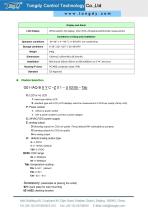 CE |G01-IAQ-B series CO2+VOC transmitter | Tongdy® - 3