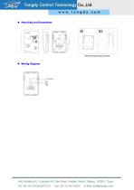 CE|TONGDY CO2 controller for two stages ventilation/ G01-CO2-B360D - 3
