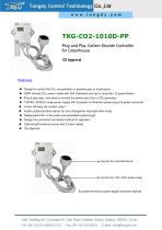 CO2 controller for greenhouse: TKG-CO2-1010D-PP | Tongdy®-1