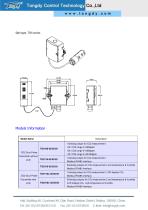 Duct mount CO2 transmitter with split sensor-4