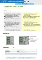 F06-NS series of deluxe FCU thermostat | Tongdy®-1