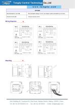 F06-NS series of deluxe FCU thermostat | Tongdy®-3