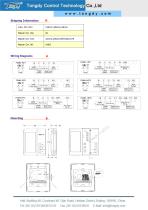 F06-NX series of deluxe multi-stage AC thermostat | Tongdy® - 3