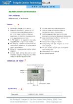 F08-LVB series of BACnet VAV thermostat | Tongdy®-1