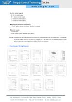 F2000IAQ-CO2 series 3 in 1 controller with three realy | Tongdy®-4