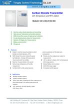 G01-CO2 B series 3 in 1 CO2 transmitter with 3-color LCD | Tongdy®-1