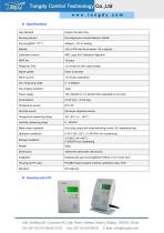 G01-CO2-B3 series CO2 monitor/alarm | Tongdy® - 2