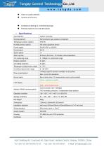 G02-CO-B3 carbon monoxide monitor/alarm | Tongdy®-2