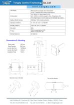 TG9/TG5 series Duct mount CO2 transmitter with split sensor | Tongdy® - 3