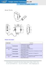 TG9/TG5 series Duct mount CO2 transmitter with split sensor | Tongdy® - 4