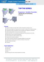 THP & TH9 series High Accuracy Humidity & Temp. Transmitter |Tongdy-1