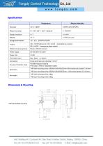 THP & TH9 series High Accuracy Humidity & Temp. Transmitter |Tongdy-2