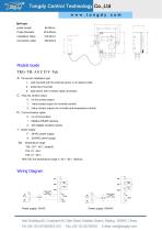 TKG-TH high accuracy temperature humidity controller for greenhouse | Tongdy®-3