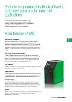 Brochure - Beamex MB metrology temperature block - 3