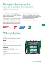 Brochure - Beamex MC6 advanced field calibrator and communcator - 3