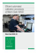 Case Story, Miami Dade WASD - Efficient automated calibration procedures at Miami-Dade WASD-1