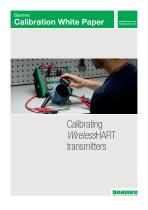 White paper - Calibrating Wireless HART transmitters-1