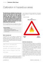 White paper - Calibration in hazardous areas - 2