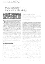 White Paper - How calibration improves sustainability-2