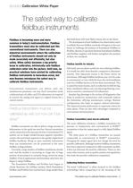 White Paper- The Safest Way to Calibrate Fieldbus Instruments - 2