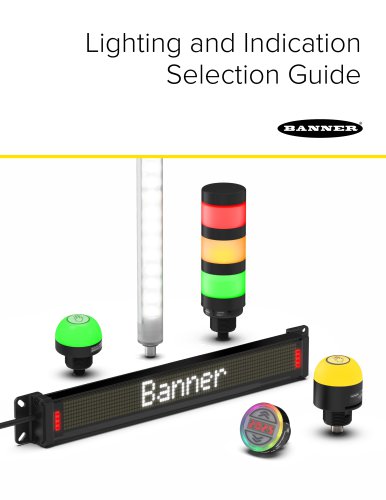 Lighting and Indication Selection Guide