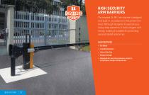 HIGH SECURITY ARM BARRIERS - 1