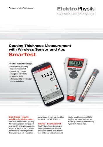 SmarTest Wireless Coating thickness gauge