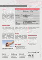 Ultrasonic coating thickness measurement QuintSonic-2