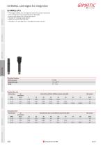 Multistage cartridges for integration-6
