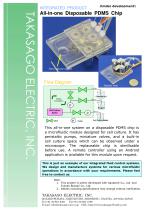 All-in-one Disposable PDMS Chip - 1