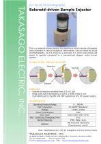 Solenoid-driven Sample Injector - 1