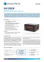 AN 1500 M | Load Monitor, Signal Conditioner & Display - 1