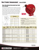 Heavy Duty, Compact Reels for Longer Hose Lengths - 1