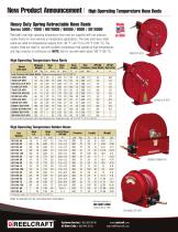 Spring Driven, High Operating Temperature Hose Reels - 1