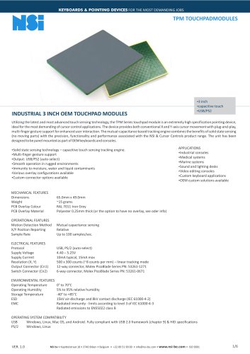 6 inch OEM touchpad - custom touchpad