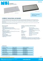 Compact industrial panel mount keyboard-1