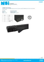 Compact rugged full travel keyboard - Panel mount-3