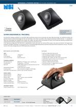 Ergonomical 50 mm panel mount trackball-1