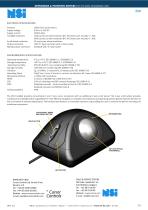 Ergonomical 50 mm panel mount trackball-2