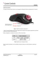 Ergonomical, ambidextrous R38 mm desktop trackball-10