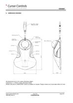 Ergonomical, ambidextrous R38 mm desktop trackball-12