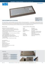 Food keyboard with touchpad-1