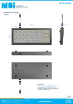 Food keyboard with trackball-2