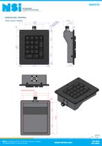 Full travel numpad-4