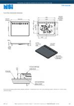 Industrial 6 inch panel mount touchpad-5