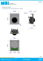 Industrial waterproof panel mount trackballs-2