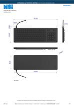 Mobile keyboard with mouse button-2