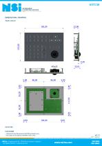 Numpad and function keyboard - panel mount-2