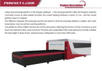 exchange table fiber laser makring machien PE--F3015II red - 2