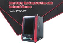 Fiber Laser Marking Machine with Enclosed Closure PEDB-200-1